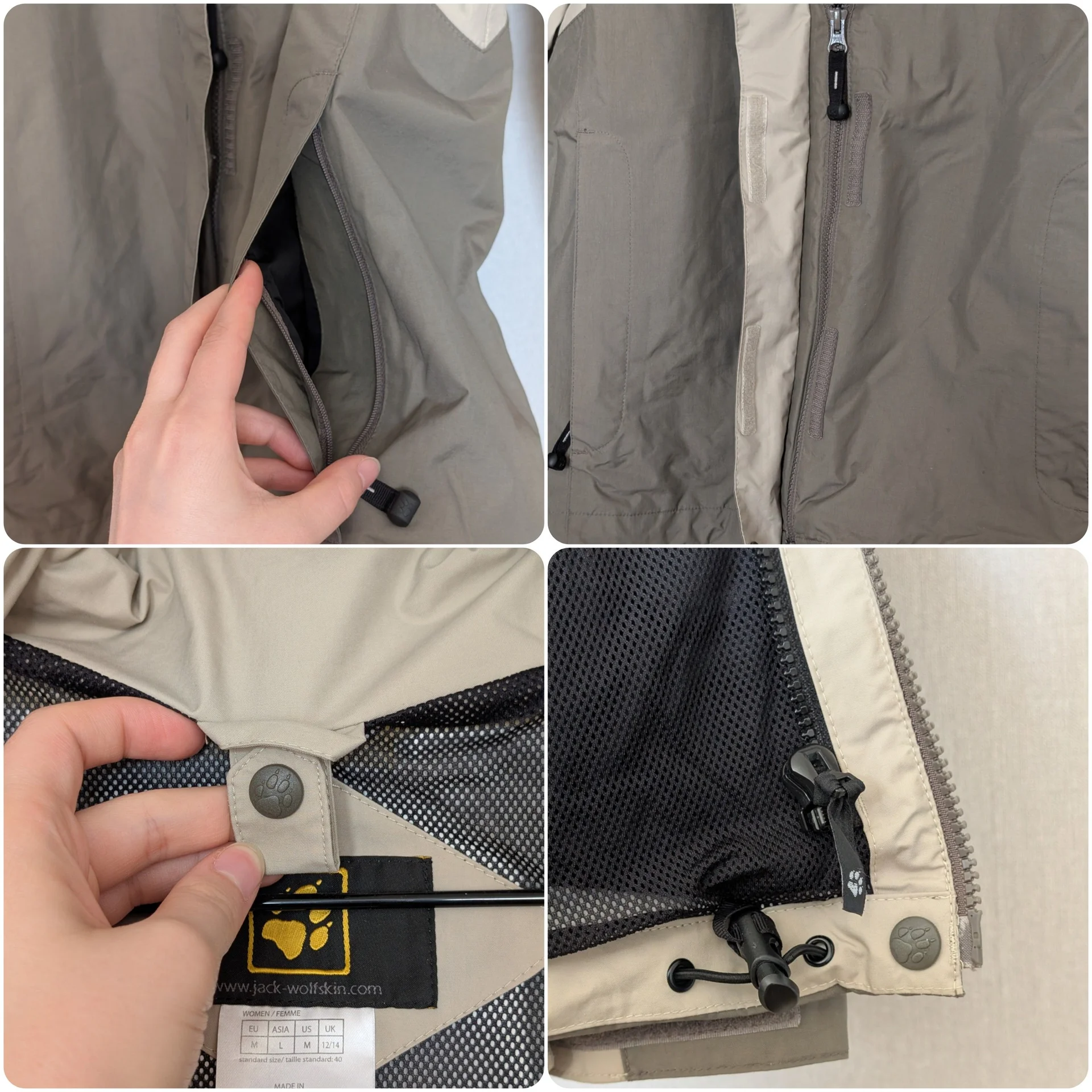 Ветровка EU M Jack Wolfskin Texapore 4x4 - миниатюра 12