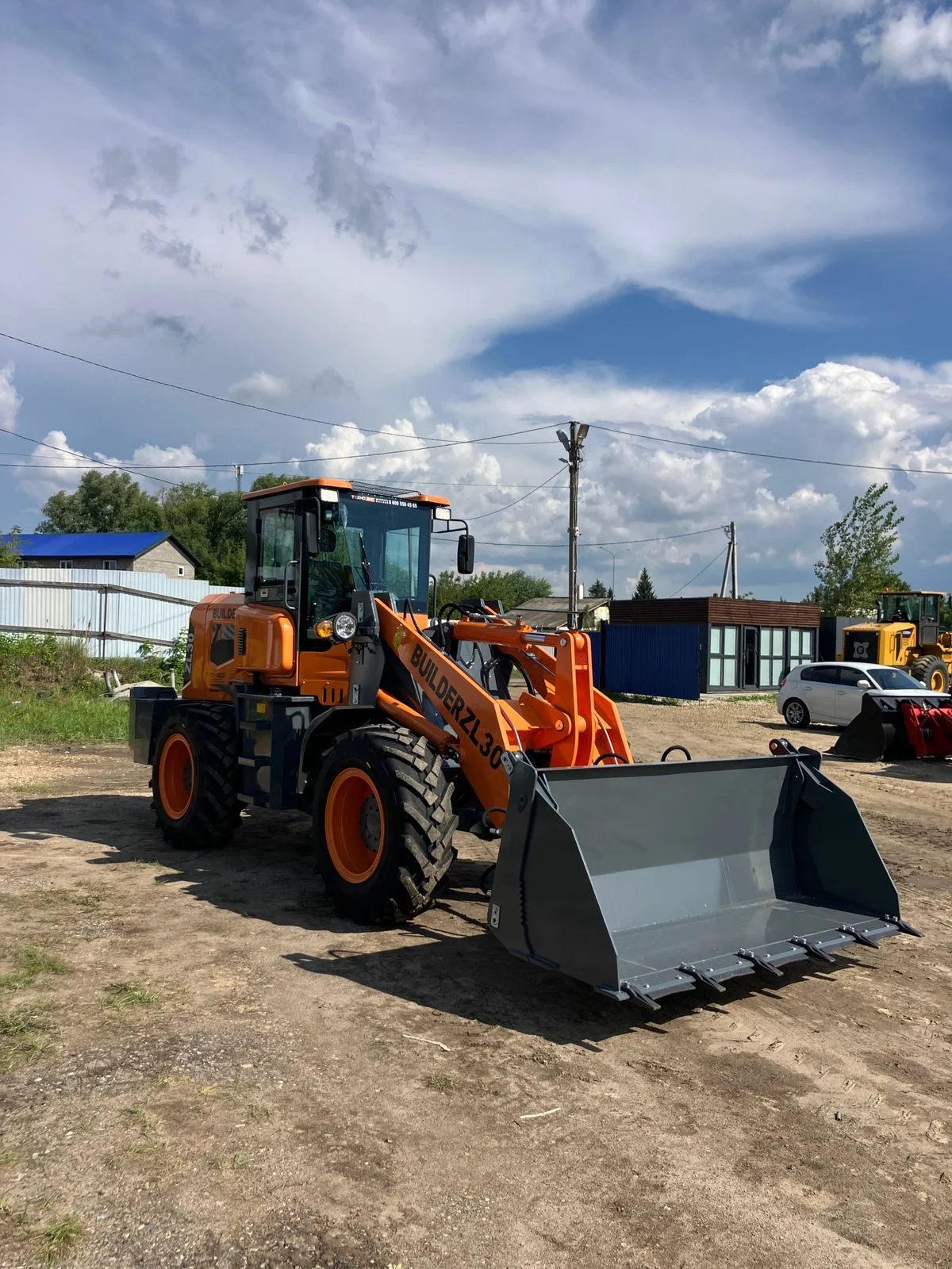 Фронтальный погрузчик BUILDER ZL30 - миниатюра 2