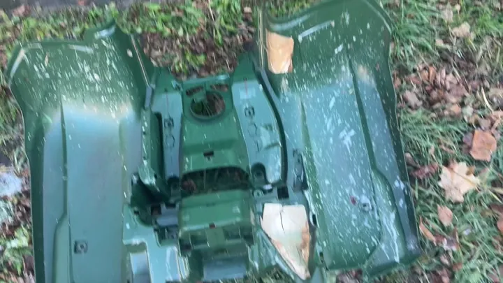 крылья задние Yamaha Grizzly - видео 3