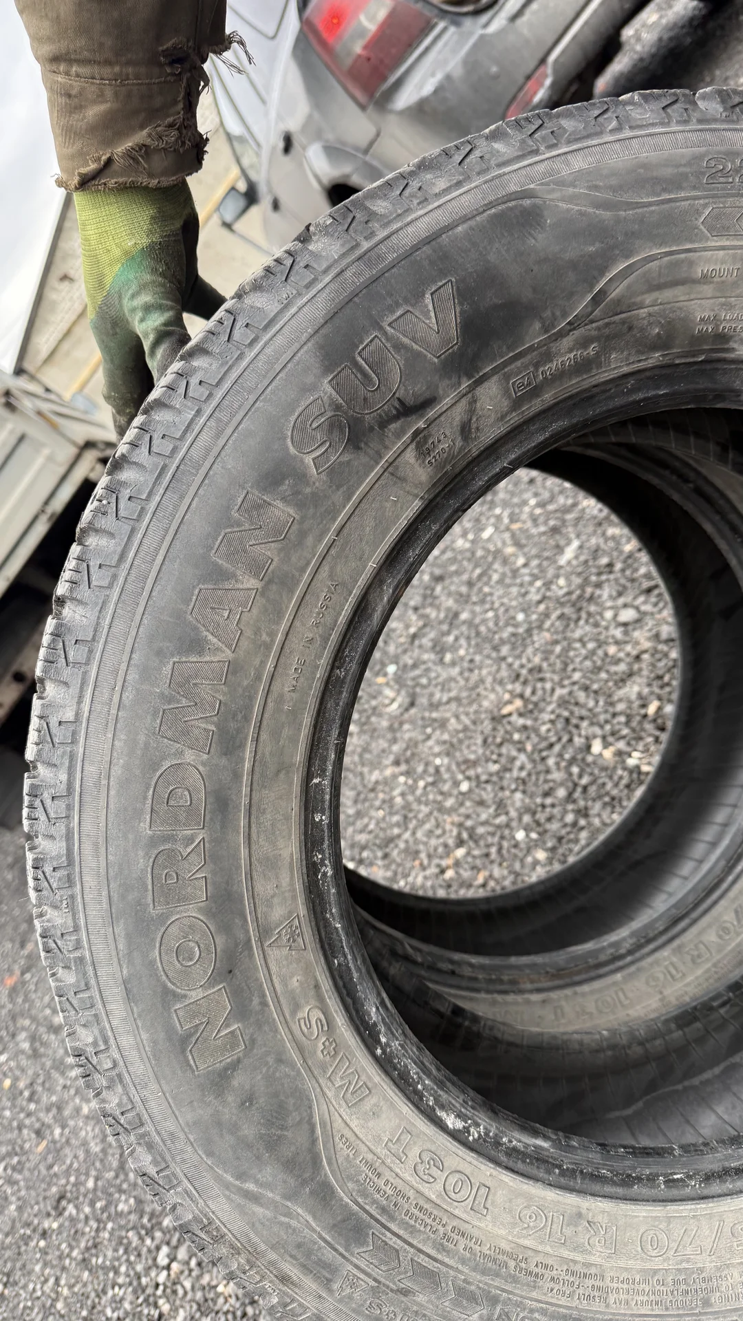 Зимние Шины 225/70 R17 103Т — б/у - миниатюра 3