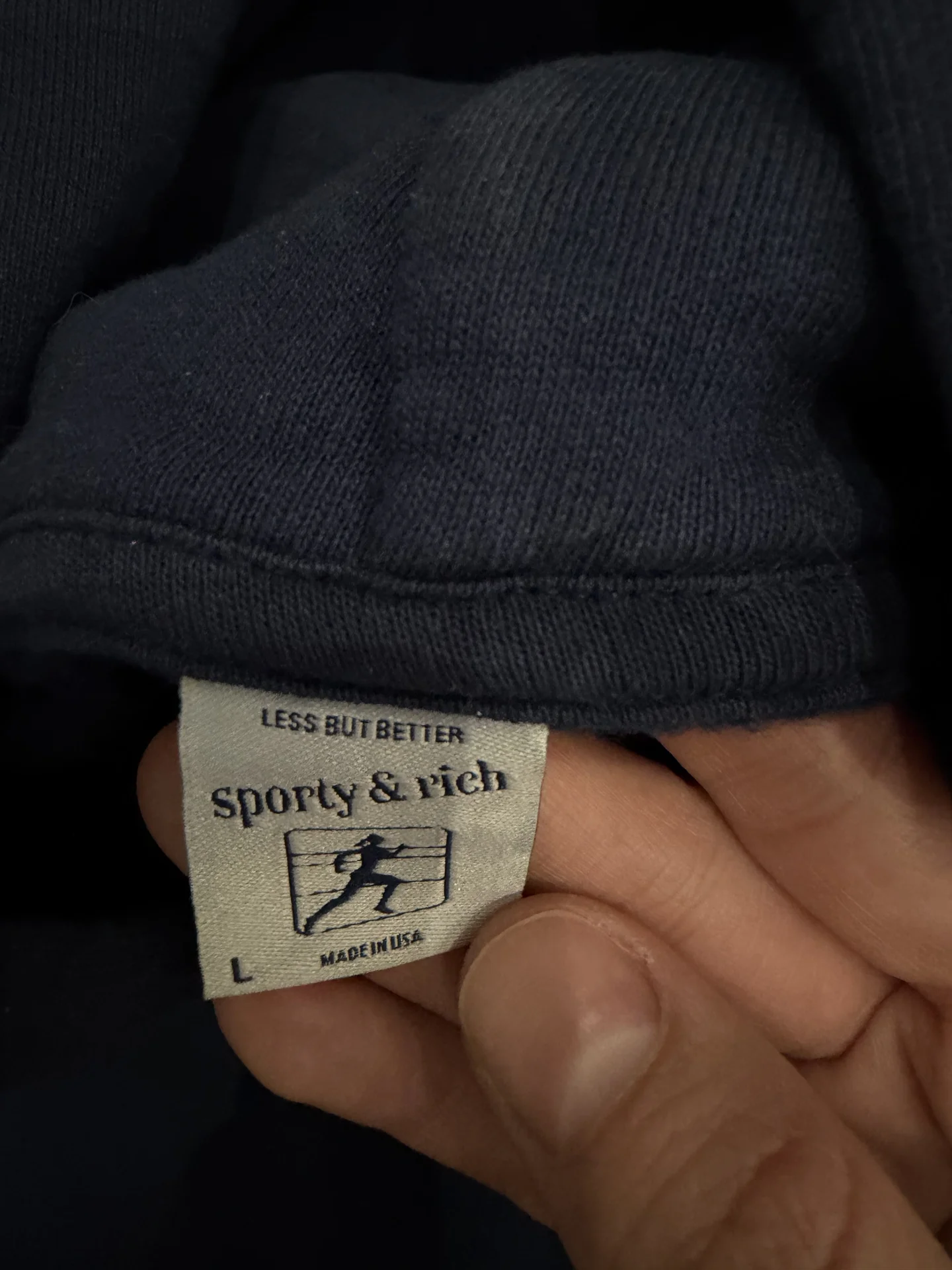 Худи Sporty Rich оригинал - миниатюра 3
