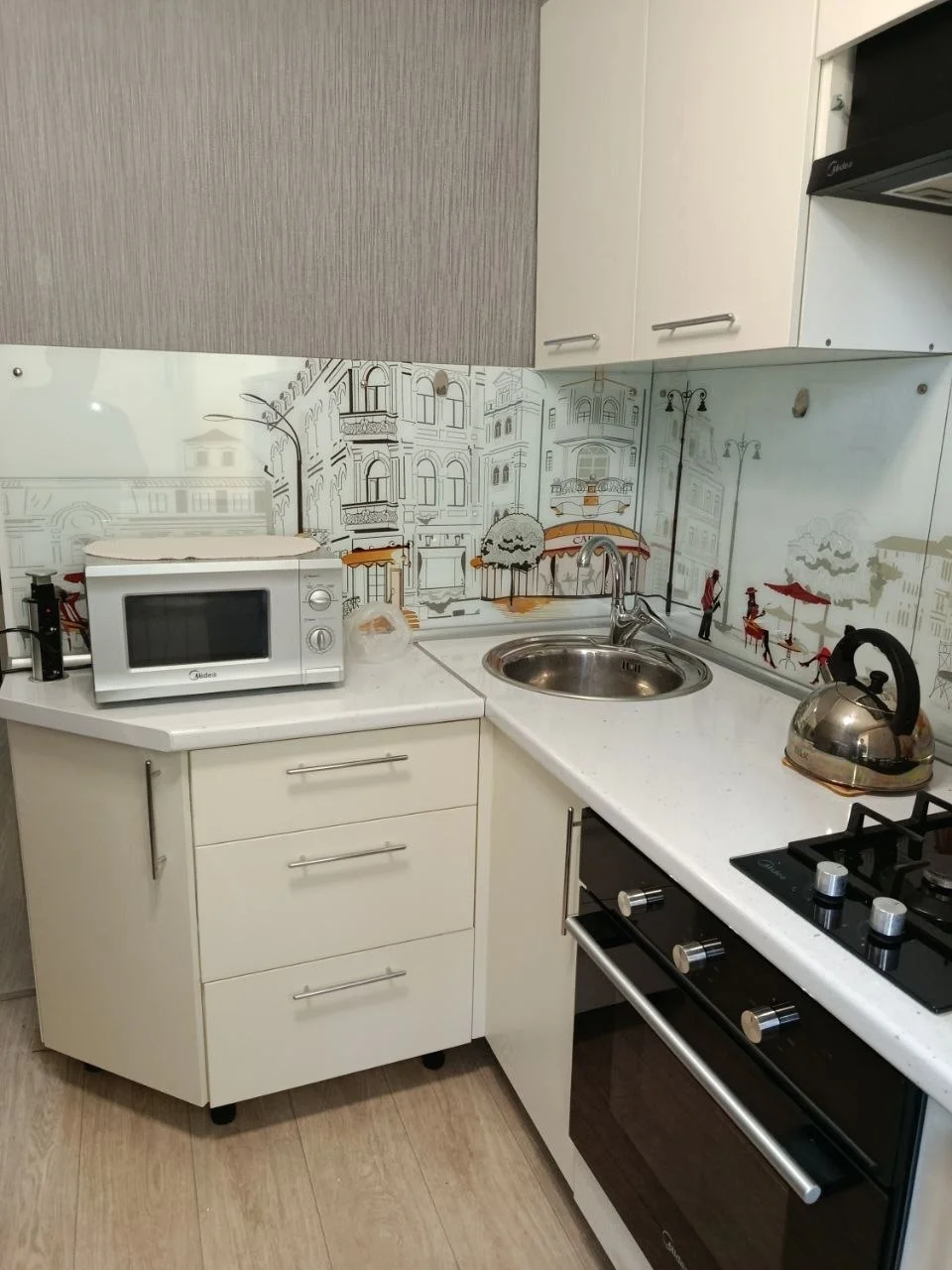 Замена плёнки на кухонных фасадах - миниатюра 10