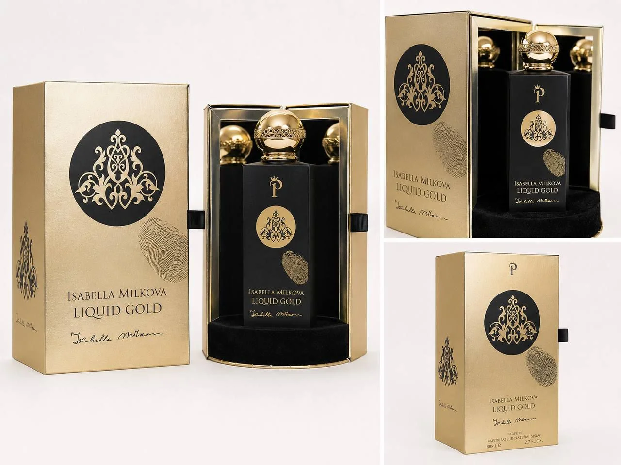 Духи Isabella Milkova Liquid Gold — Parfum, 80 мл - изображение 1