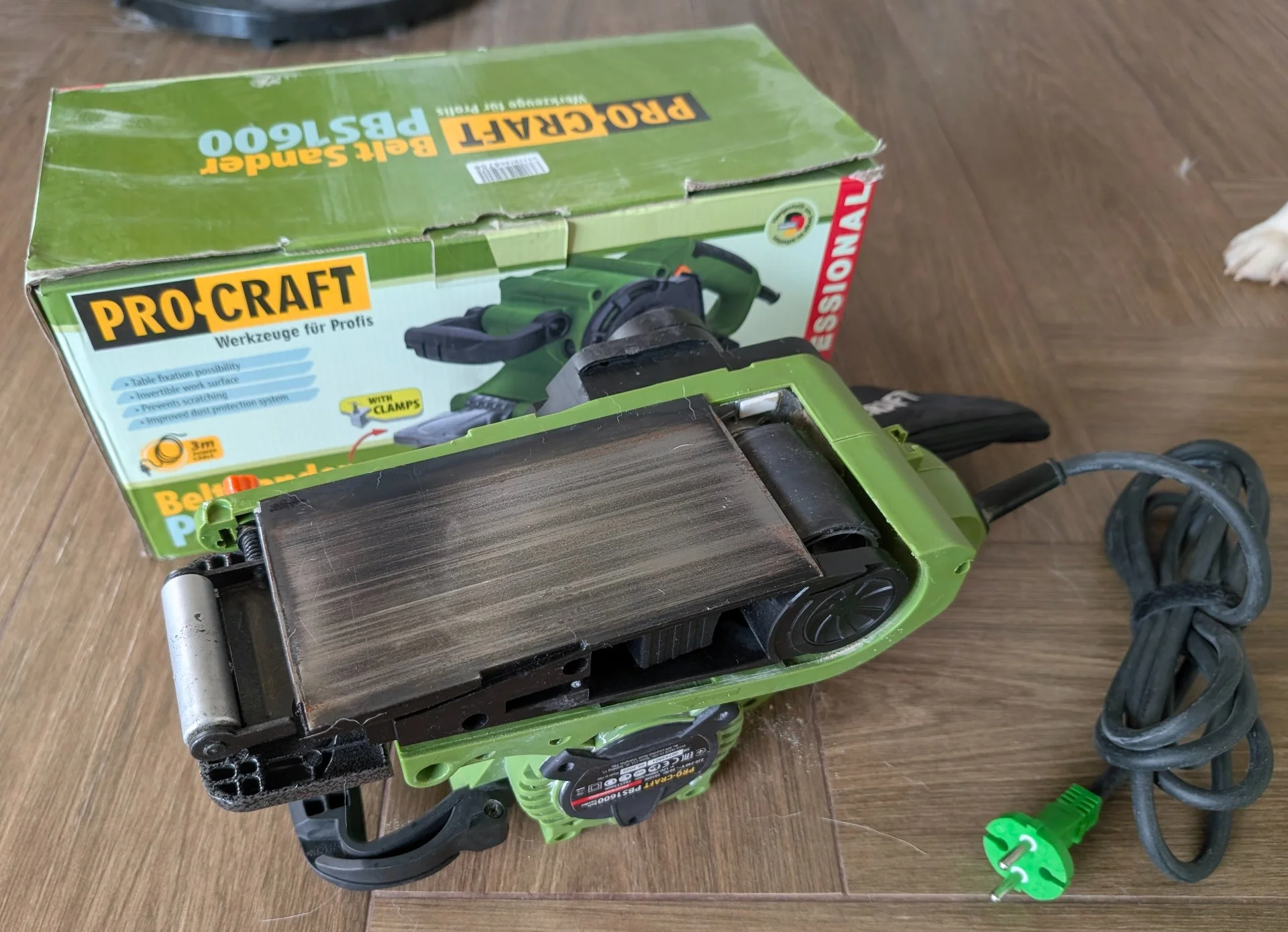 Ленточная шлифовальная машина Procraft PBS1600 - миниатюра 2