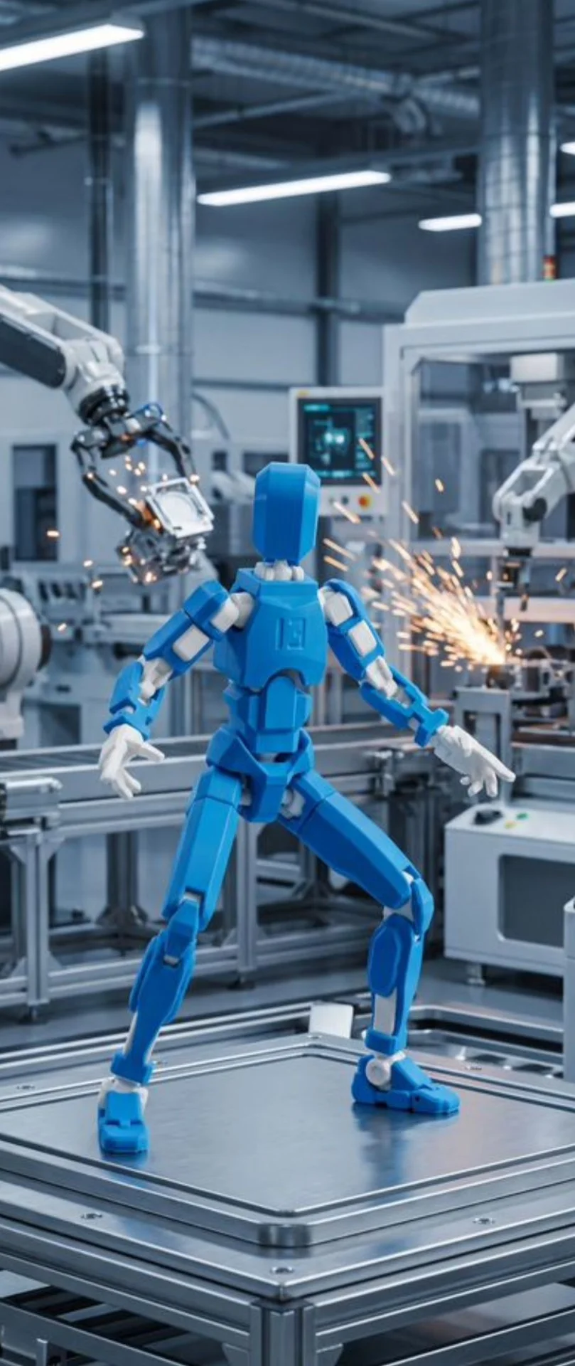 робот 3d Dummy 40 см. - миниатюра 4
