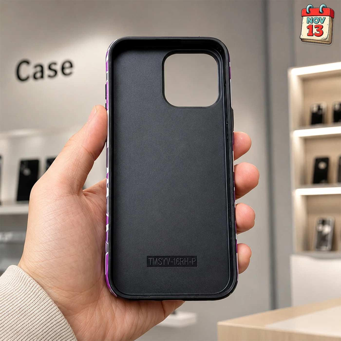Чехол на iPhone 13-16 Pro Max (bape) violet - миниатюра 3