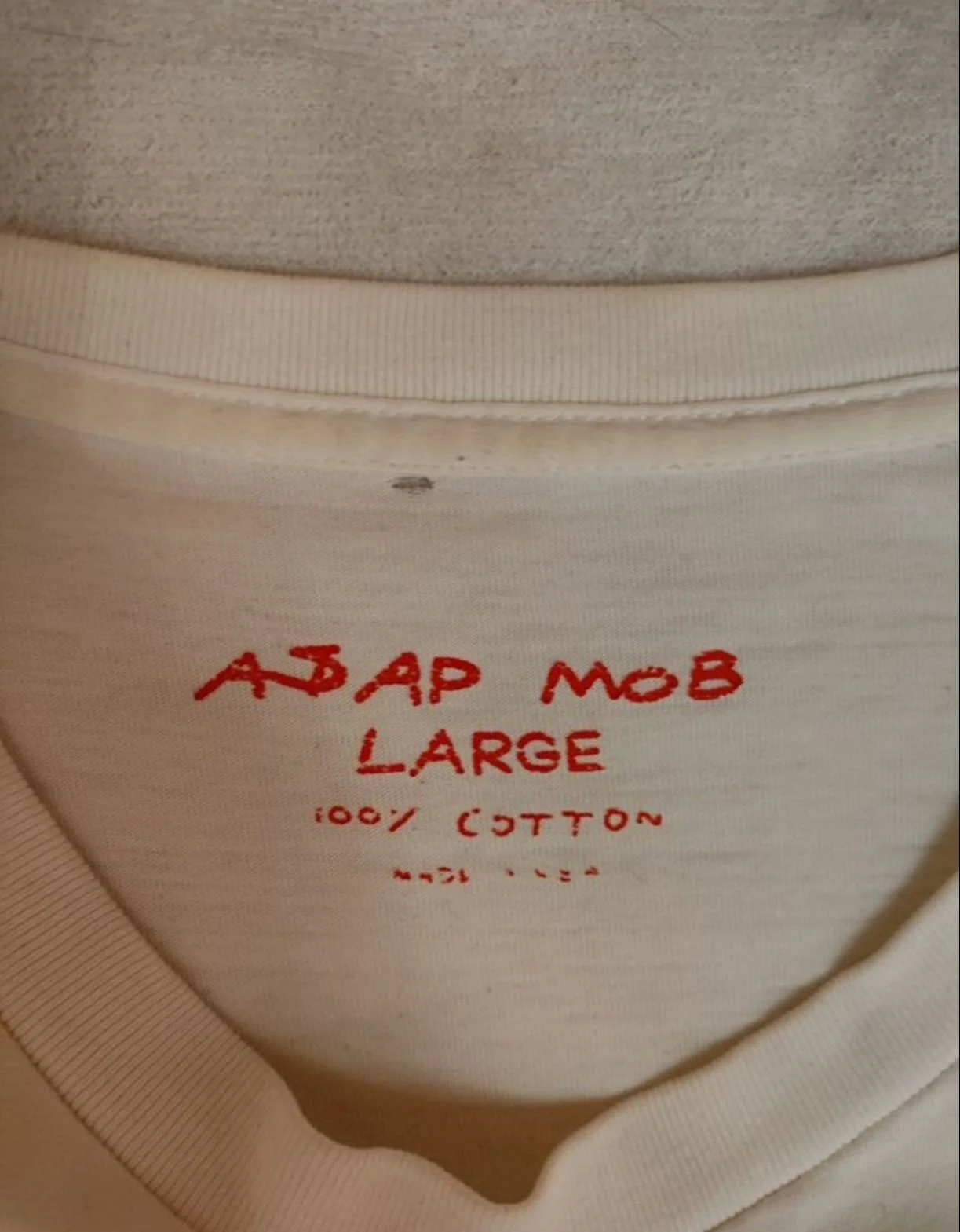 Футболка asap mob too cozy tour (asap rocky) ориг - миниатюра 3