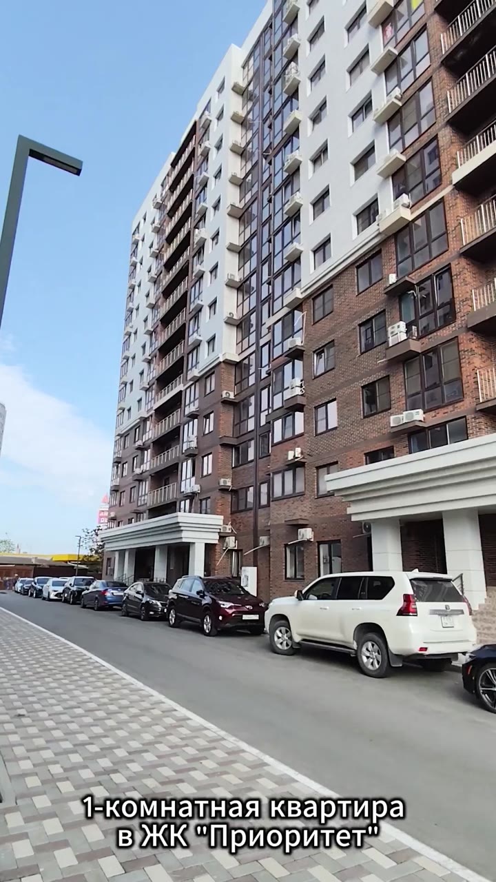 Квартира с ремонтом в ЖК Приоритет в Анапе - видео 41