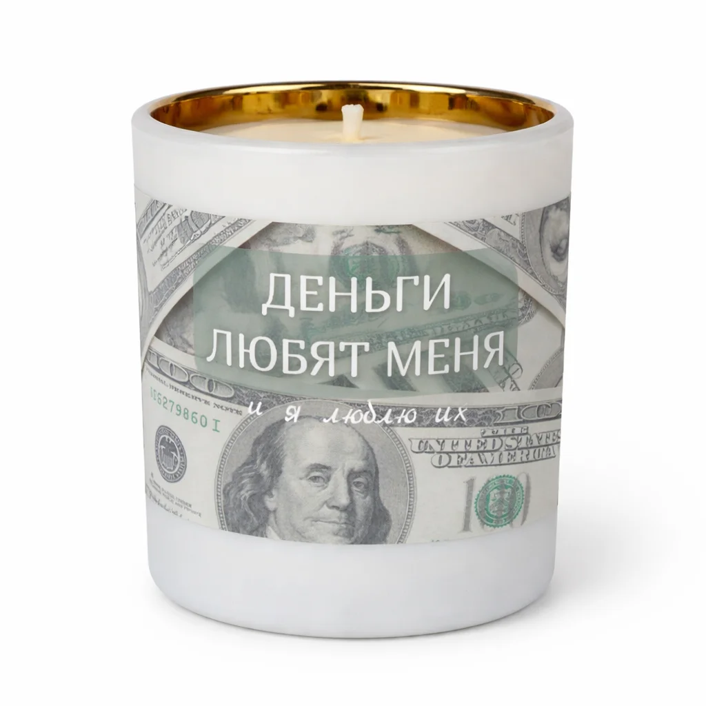 Сочевая свеча "Деньги любят меня" - изображение 1