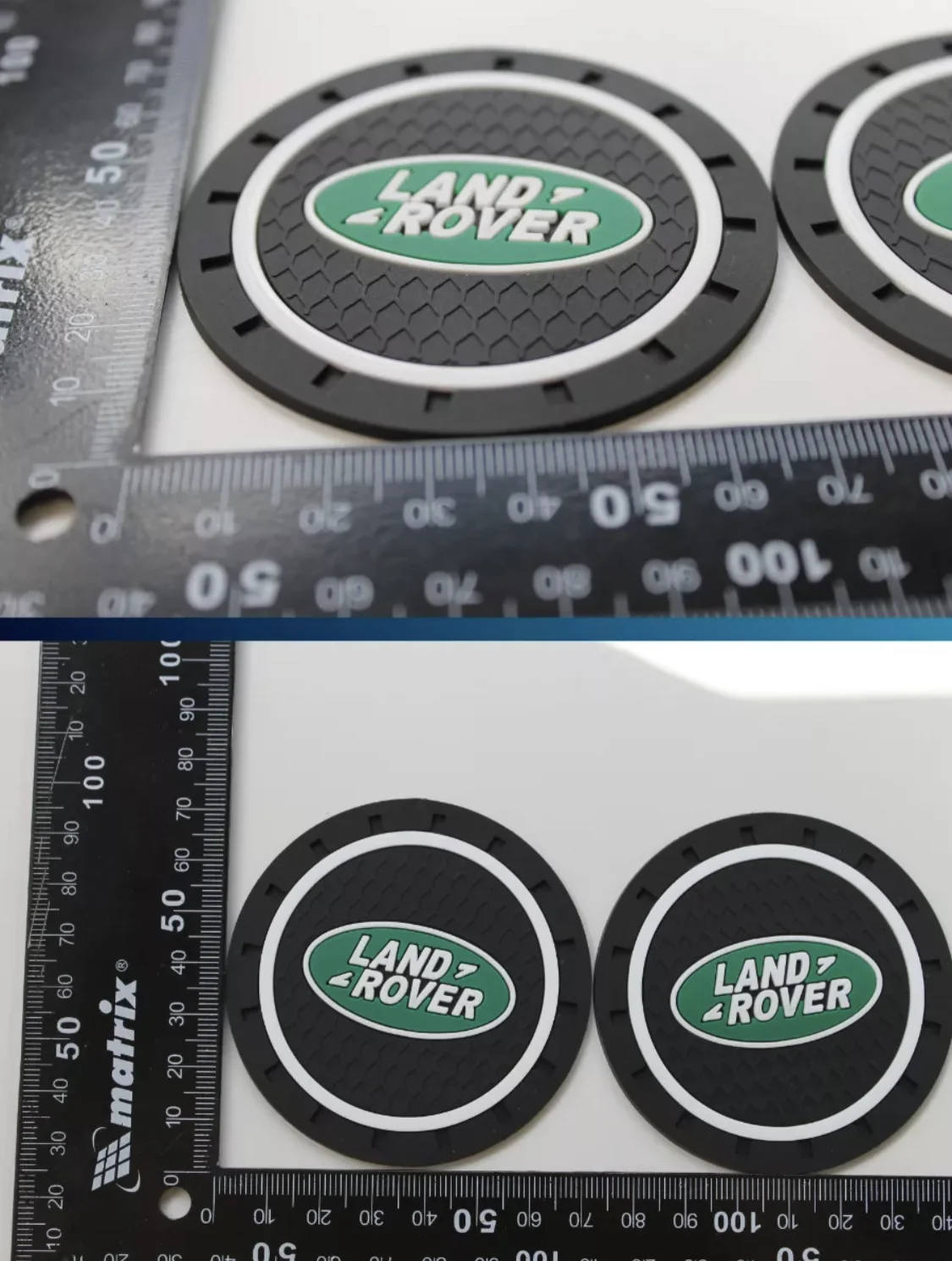 Силиконовый коврик в подстаканник Land Rover 2 шт - миниатюра 2