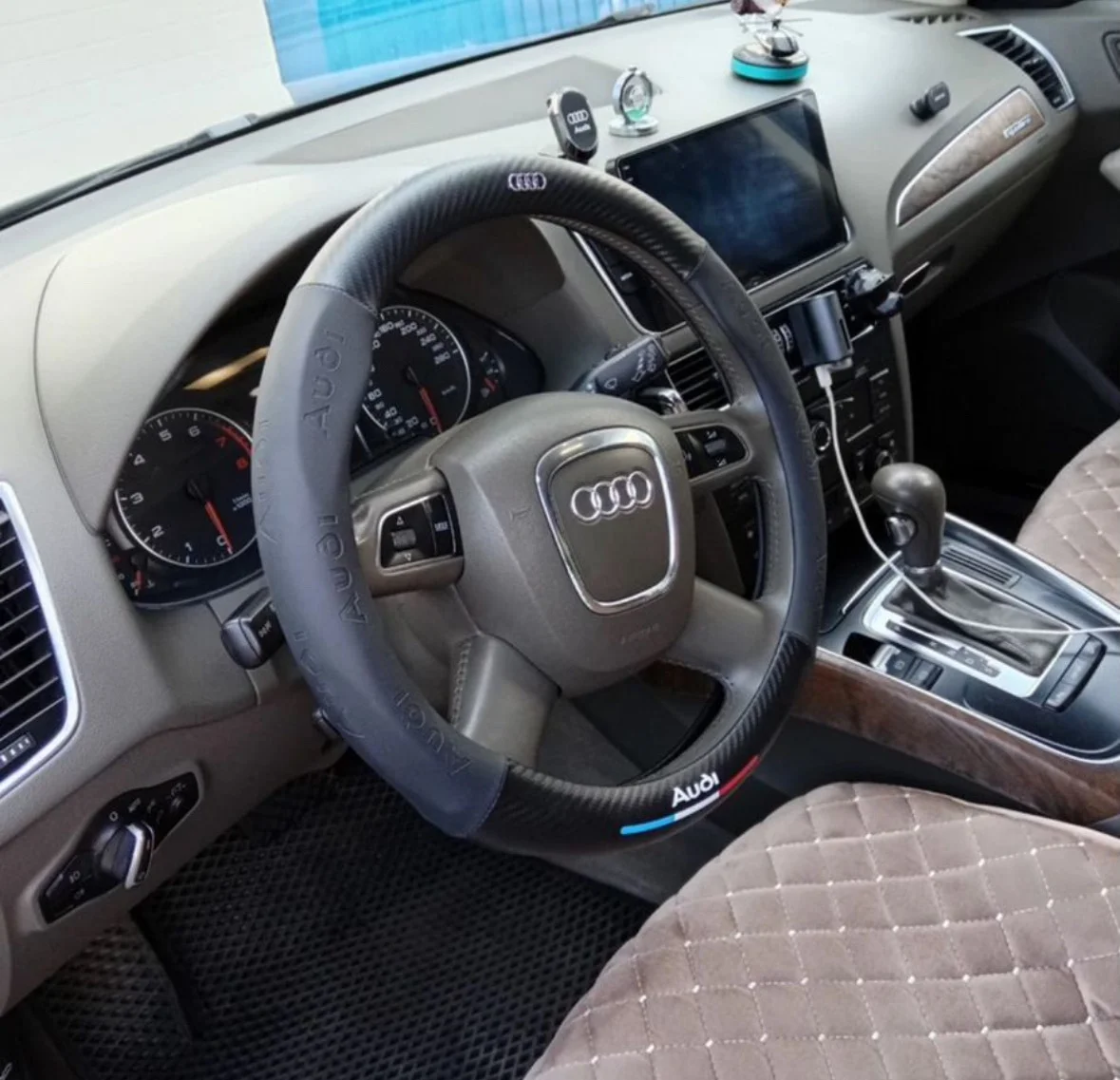 Оплетка чехол на руль Audi - миниатюра 2