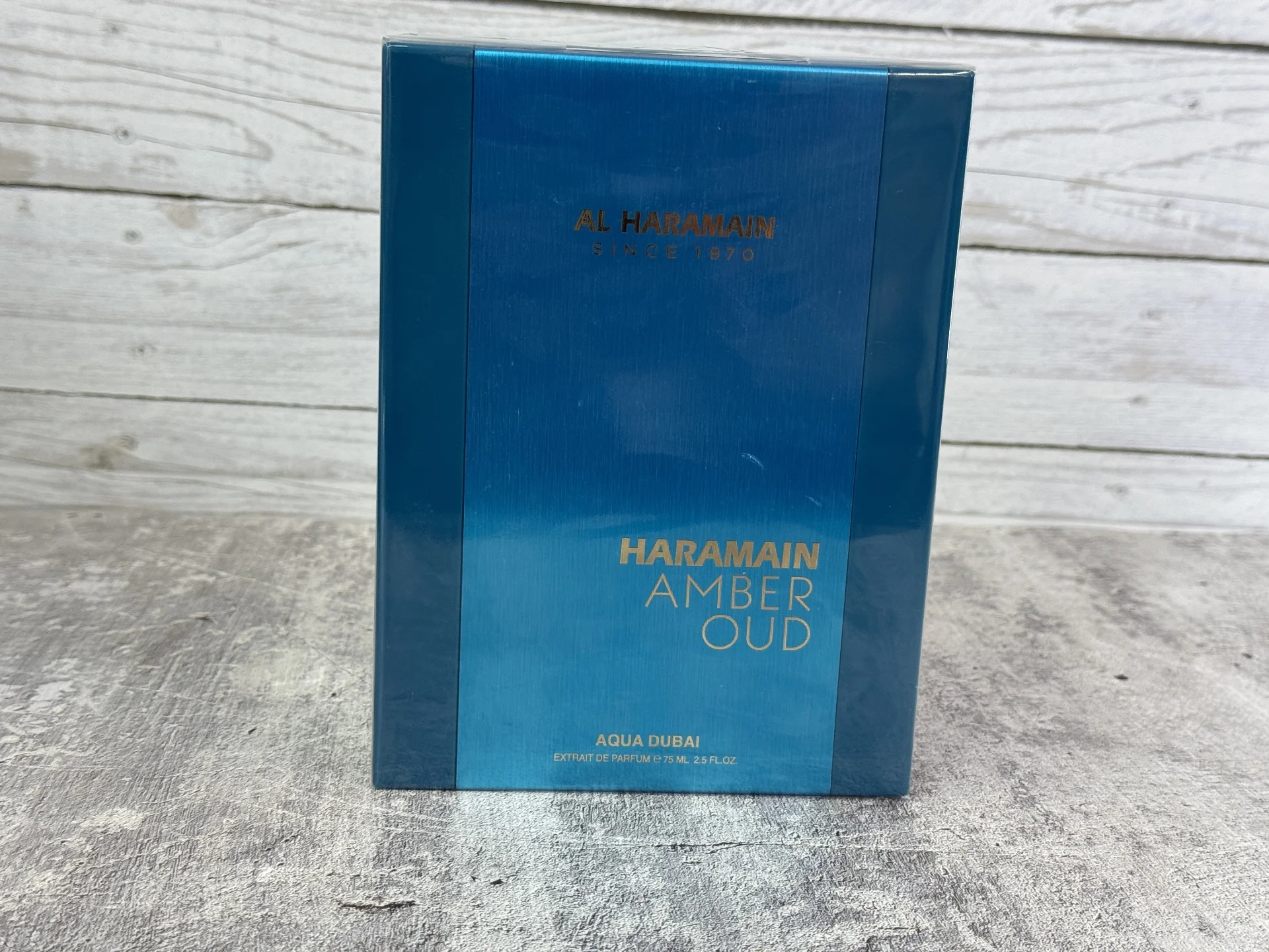 Al Haramain Amber Oud Aqua Dubai 75 мл оригинал - миниатюра 2