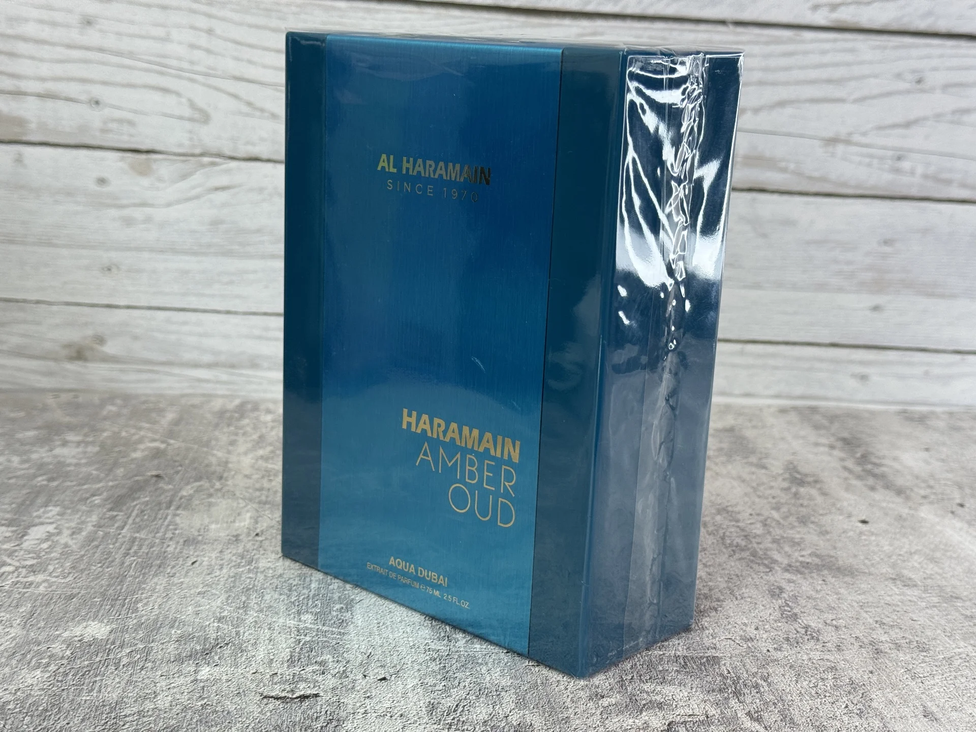 Al Haramain Amber Oud Aqua Dubai 75 мл оригинал - миниатюра 3