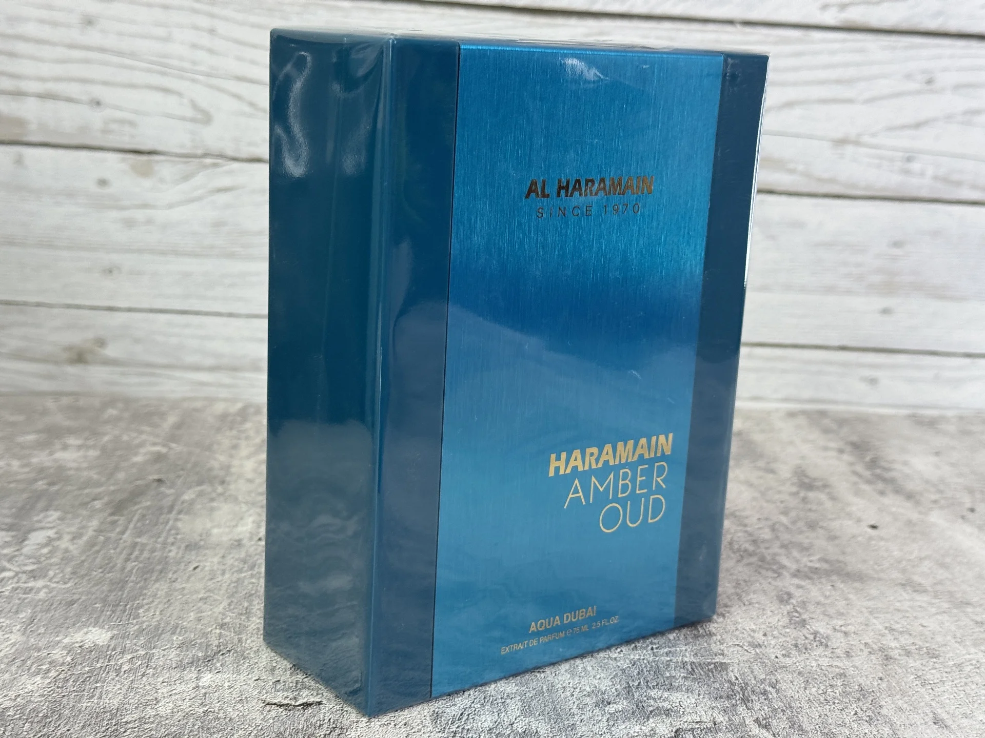 Al Haramain Amber Oud Aqua Dubai 75 мл оригинал - миниатюра 7