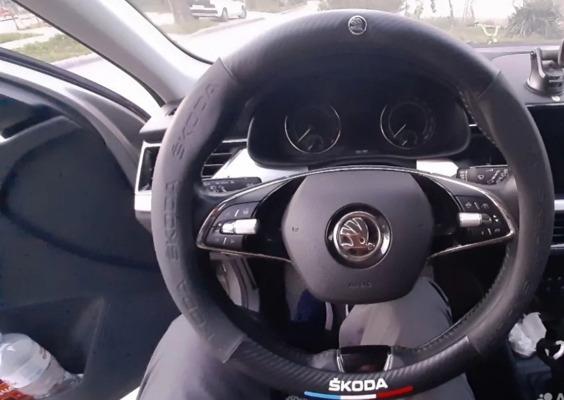 Оплетка на руль Skoda чехол - миниатюра 2