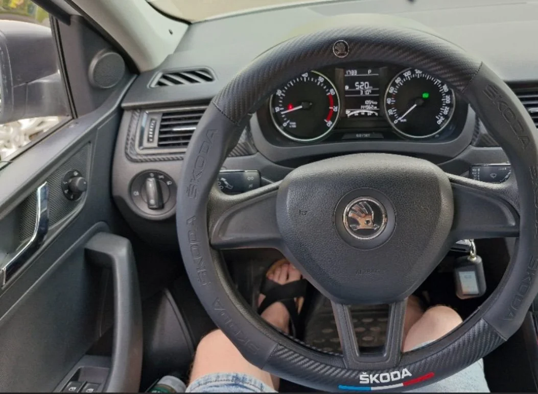 Оплетка на руль Skoda чехол - миниатюра 3