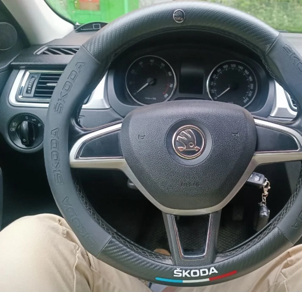 Оплетка на руль Skoda чехол - миниатюра 5