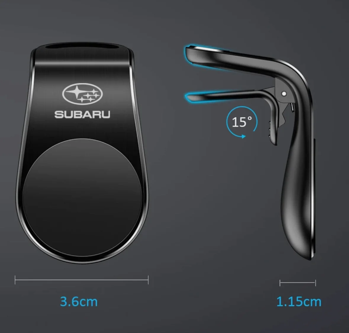 Магнитный держатель для телефона Subaru - миниатюра 3
