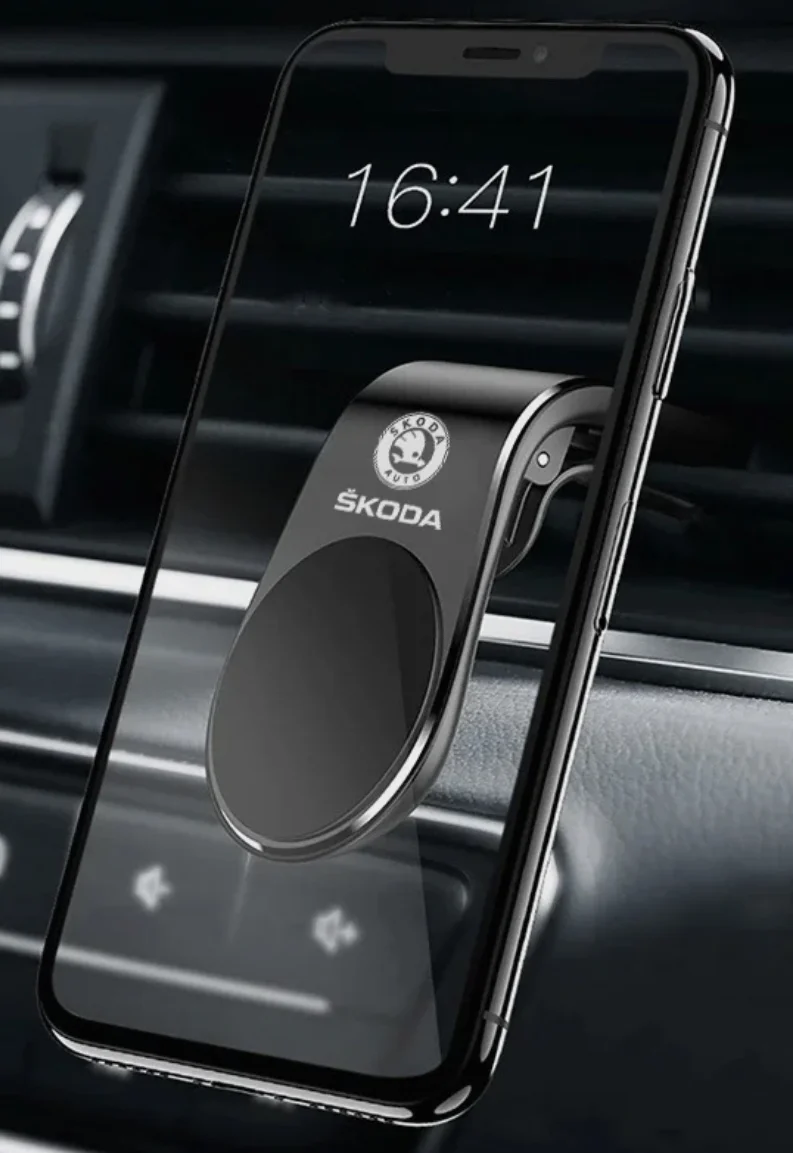 Магнитный держатель для телефона Skoda - миниатюра 2