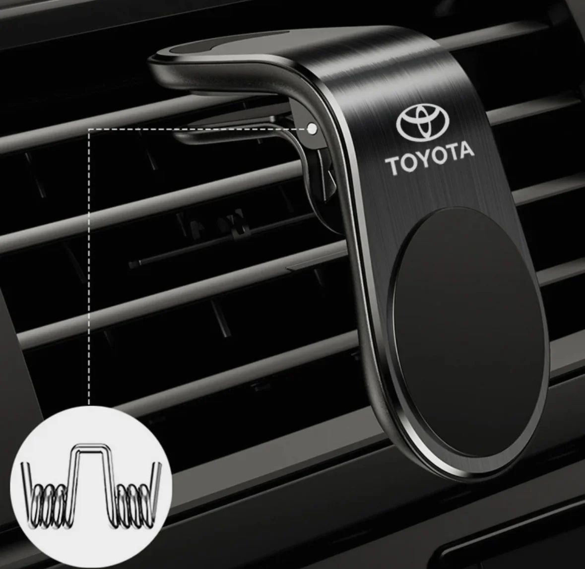 Магнитный держатель для телефона Toyota - миниатюра 3