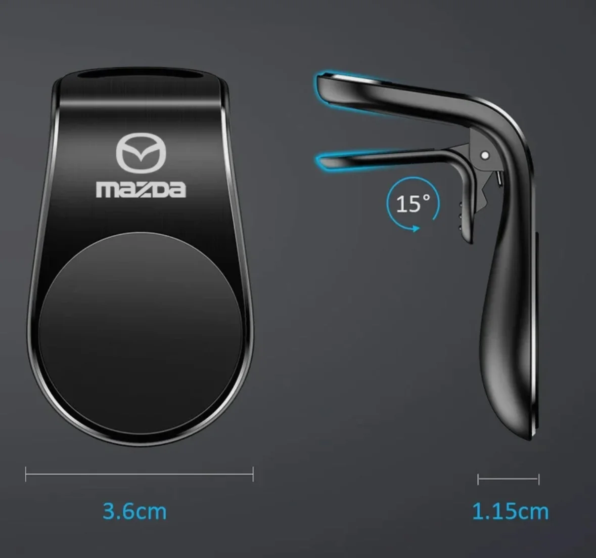 Магнитный держатель для телефона Mazda - миниатюра 2