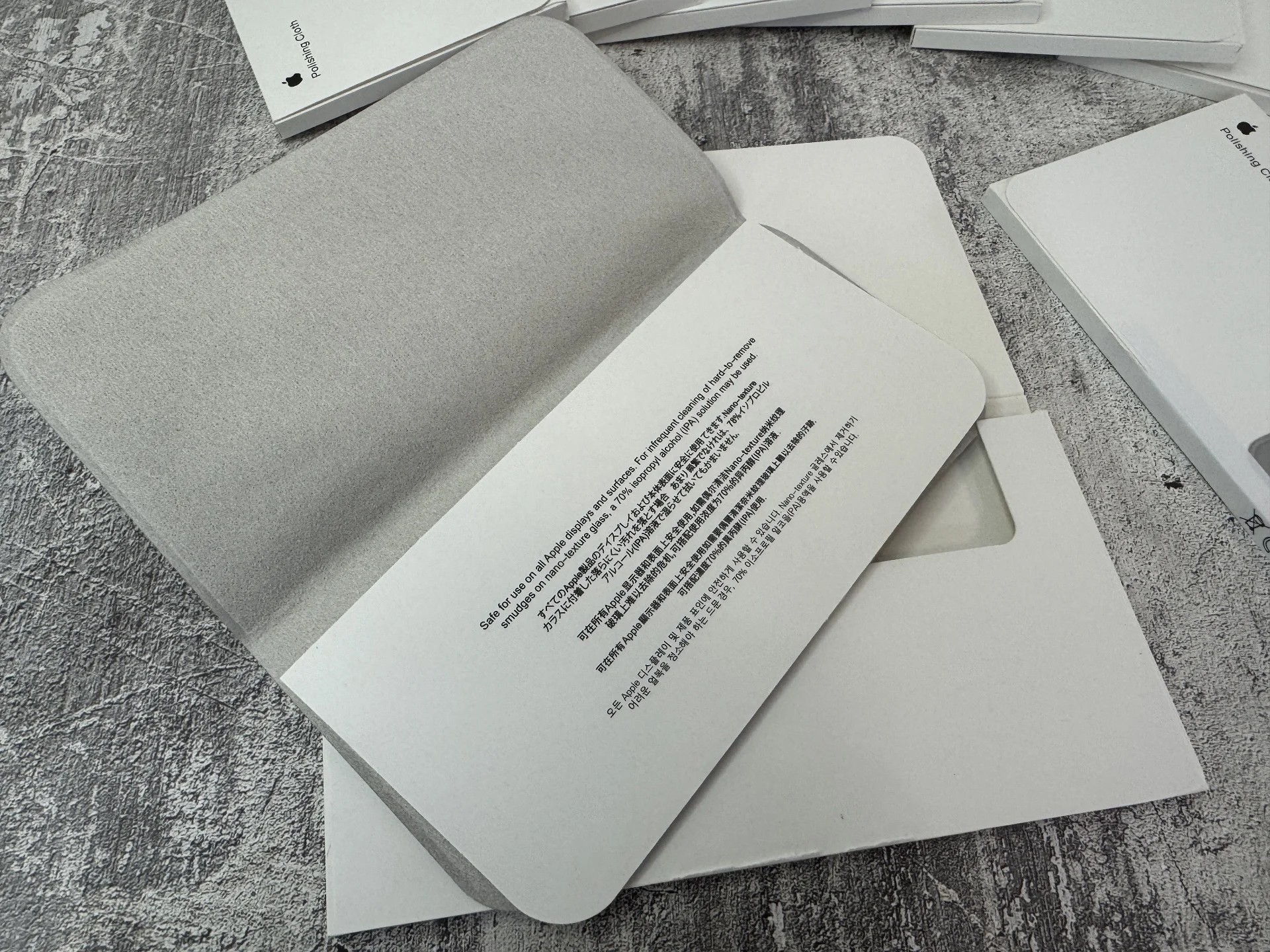 Салфетка apple polishing cloth - миниатюра 2
