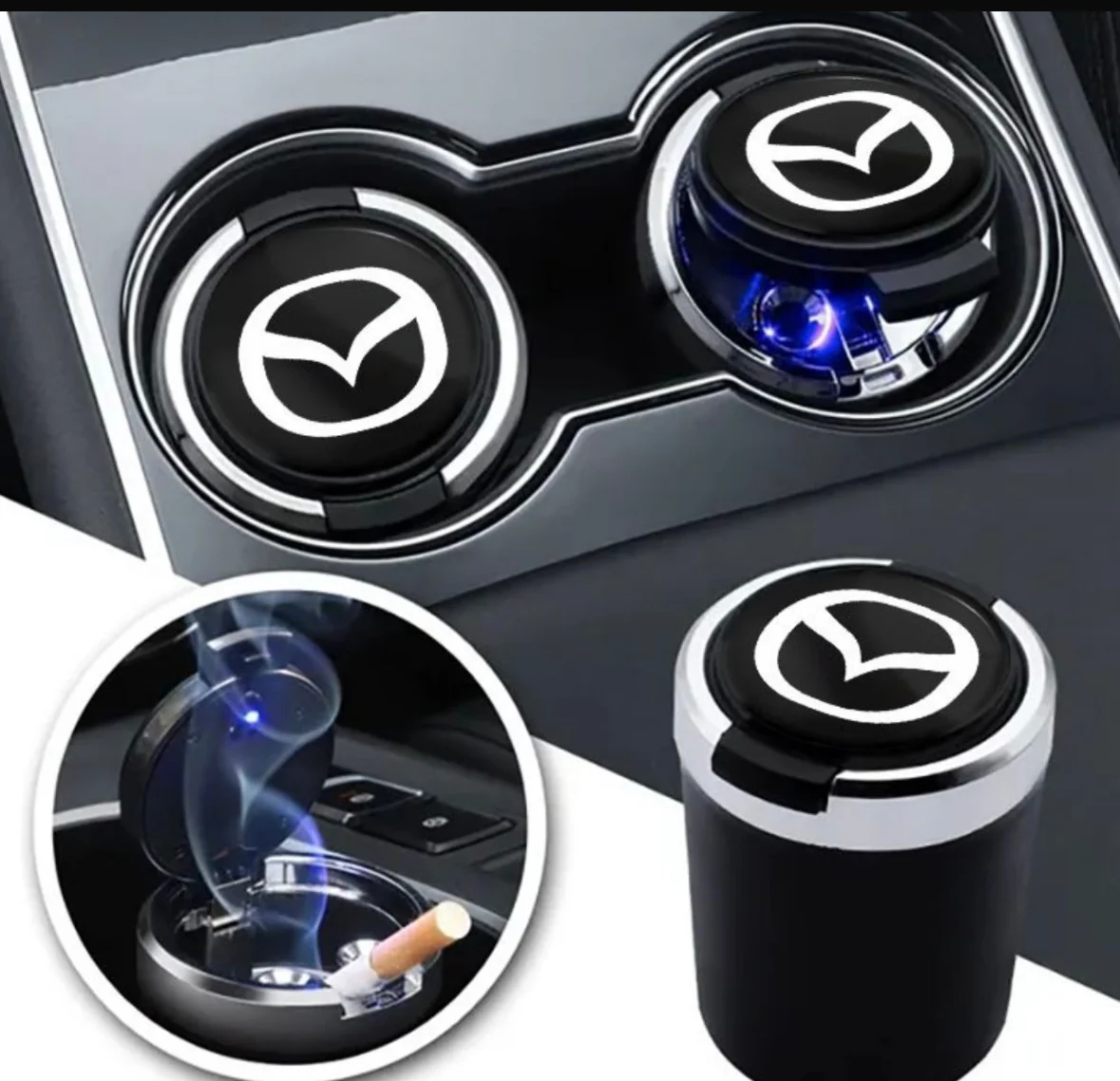 Пепельница автомобильная Mazda - миниатюра 4