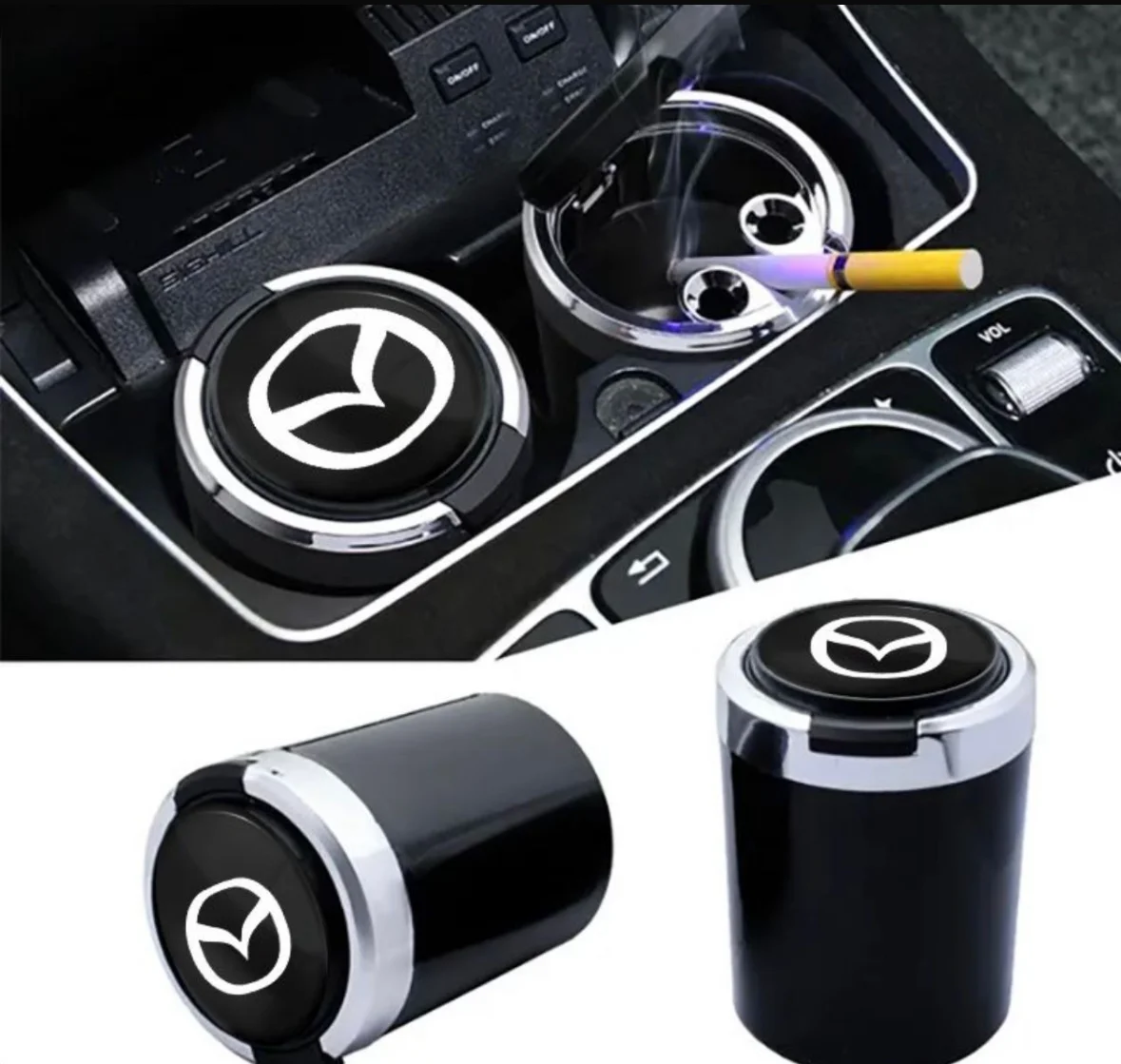 Пепельница автомобильная Mazda - миниатюра 5