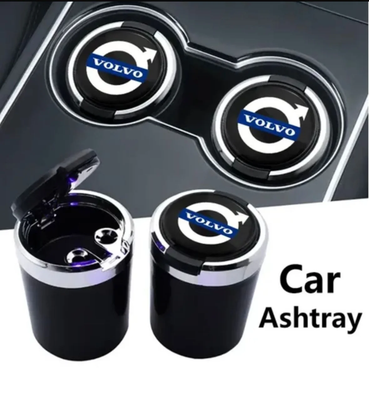 Пепельница автомобильная Volvo - миниатюра 3