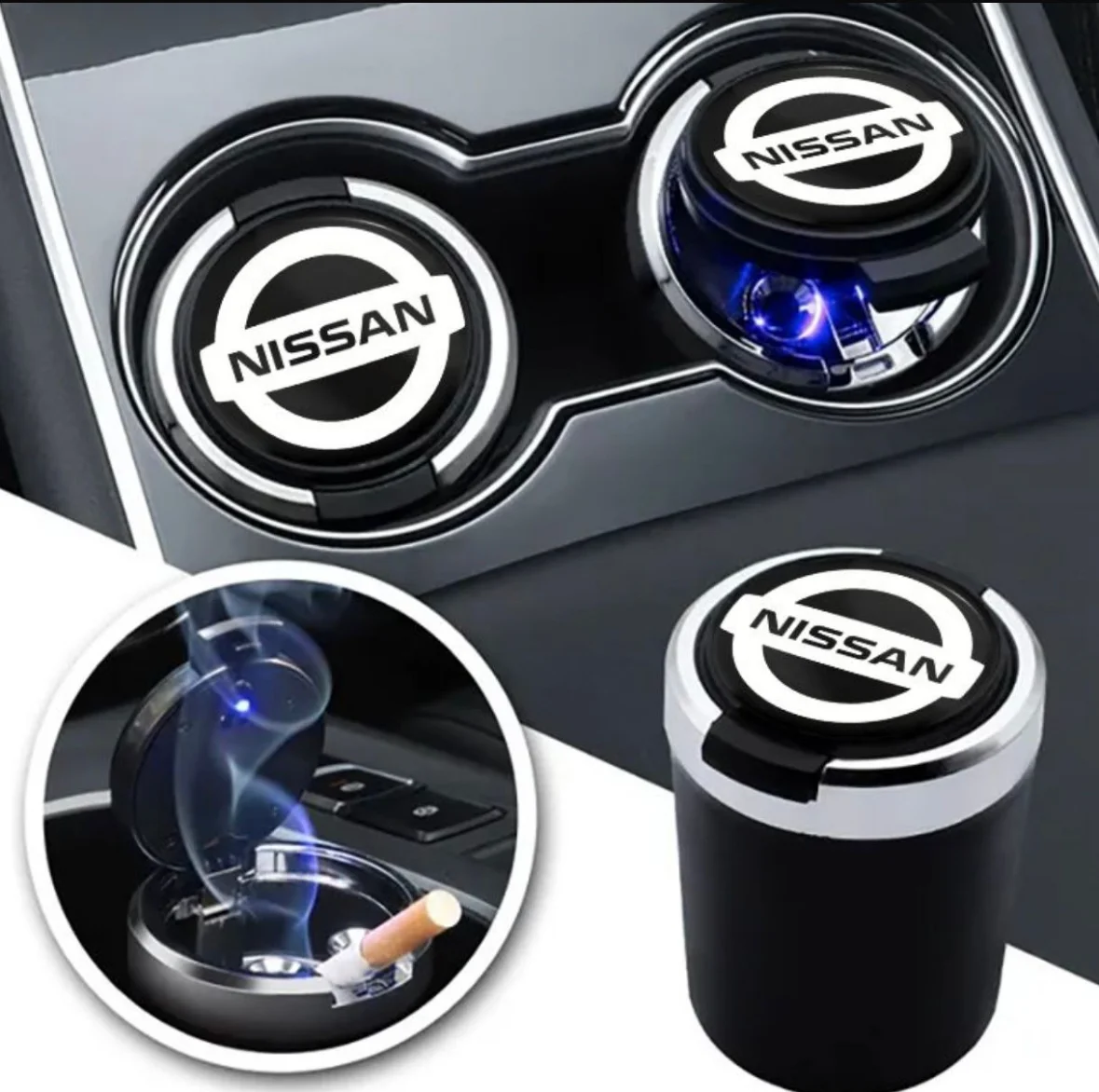 Пепельница автомобильная Nissan - миниатюра 4