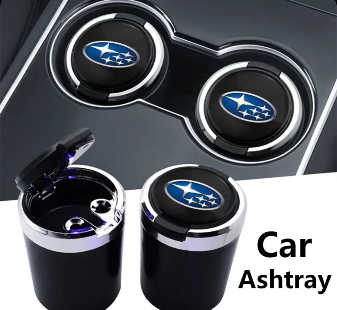 Пепельница автомобильная Subaru - миниатюра 2