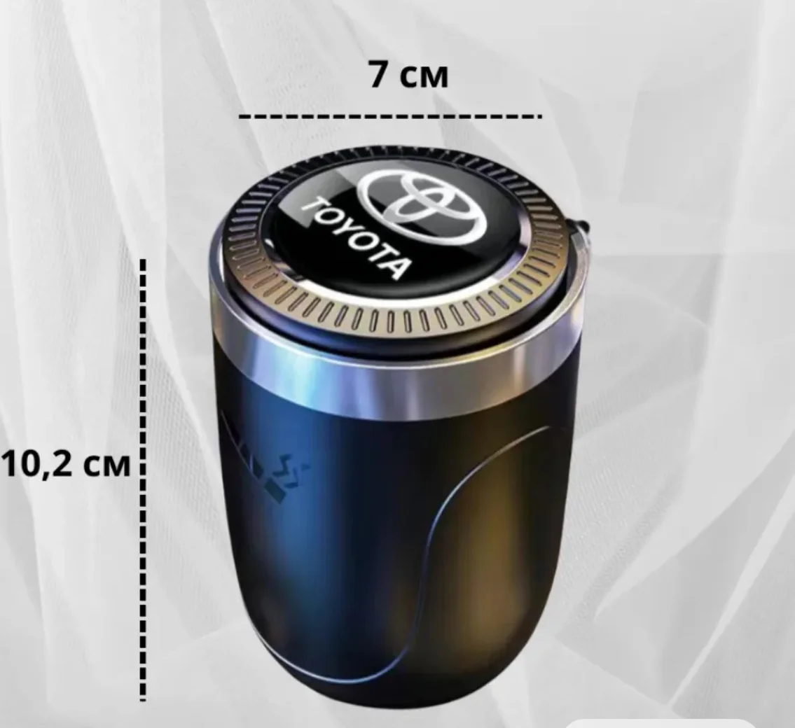 Пепельница автомобильная Toyota - миниатюра 2