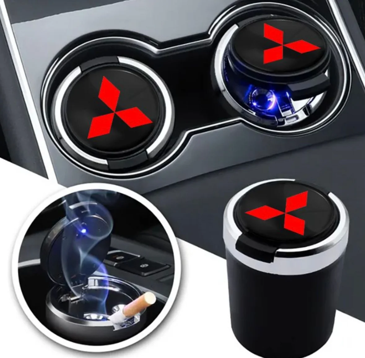 Пепельница автомобильная Mitsubishi - миниатюра 4