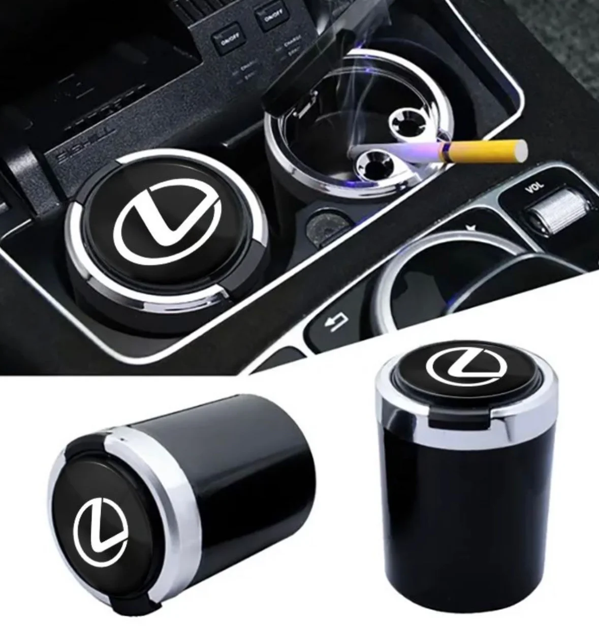 Пепельница автомобильная Lexus - миниатюра 4