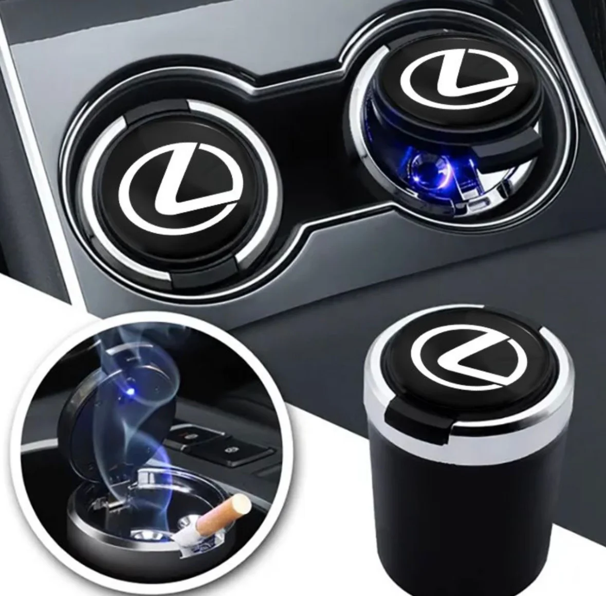 Пепельница автомобильная Lexus - миниатюра 6