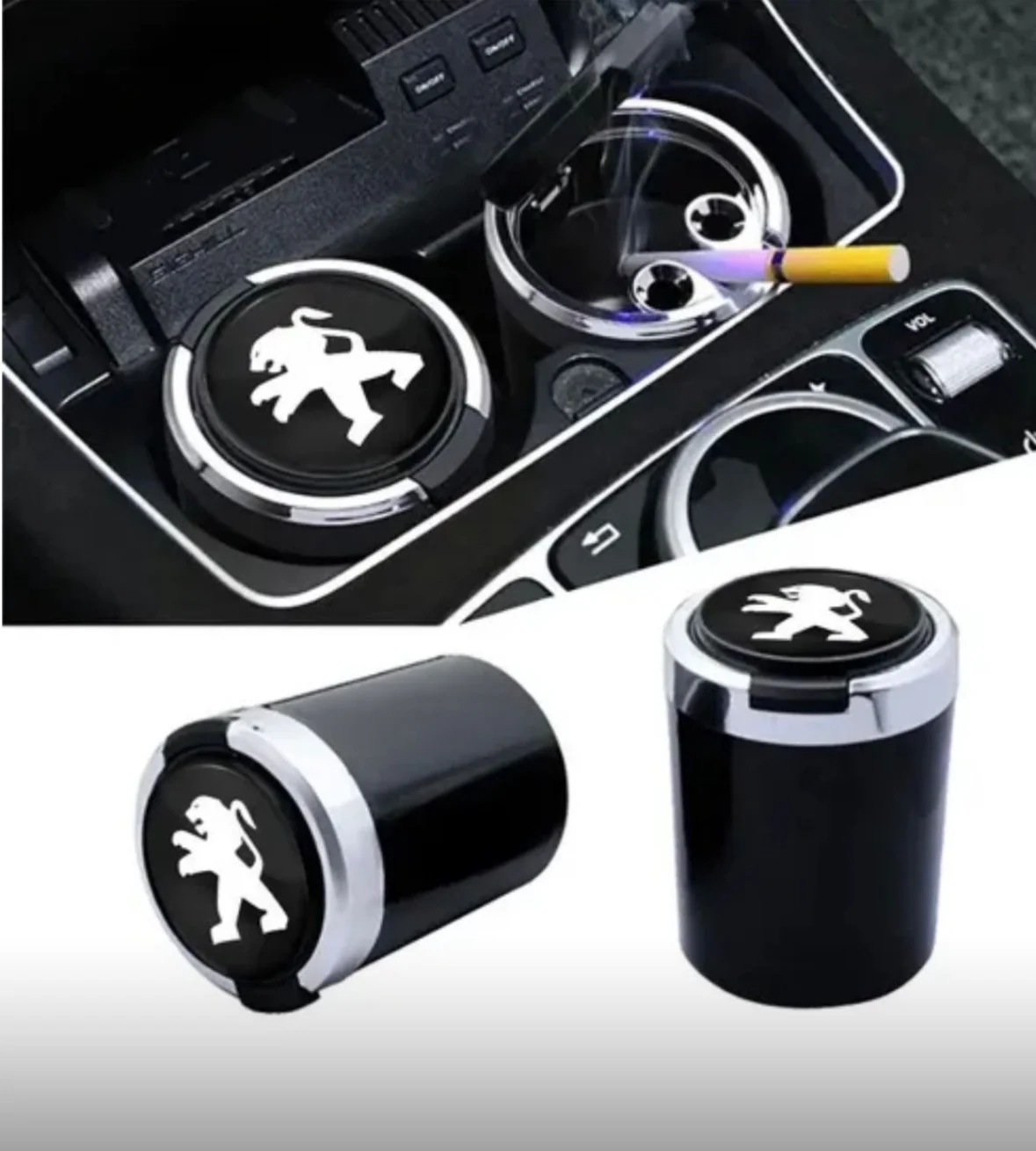 Пепельница автомобильная Peugeot - миниатюра 6