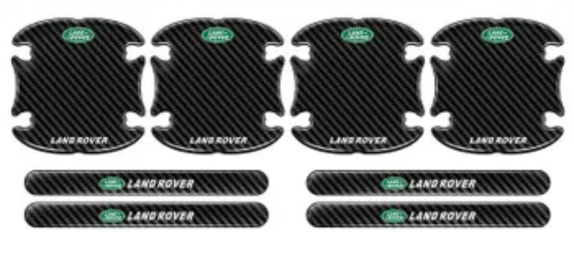 Защитные наклейки для ручек авто Land Rover 8 шт - миниатюра 2