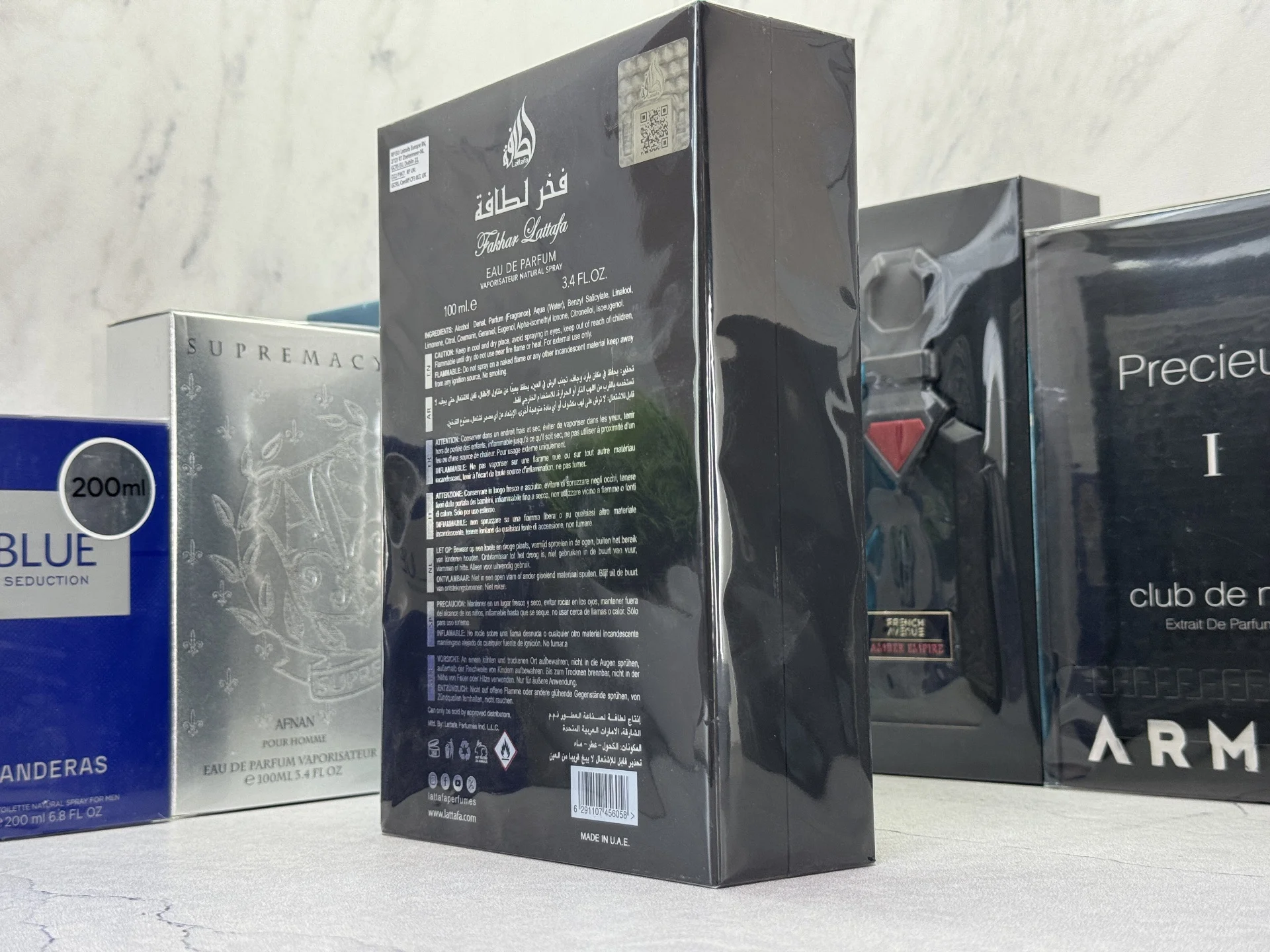 Lattafa Fakhar Black 100 мл - миниатюра 5