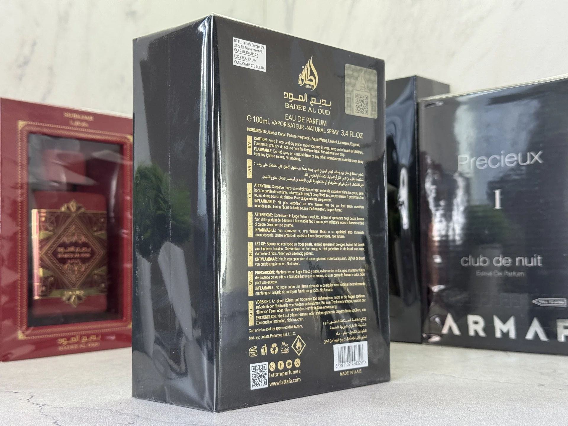Lattafa Badee Al Oud Oud For Glory 100 мл - миниатюра 3