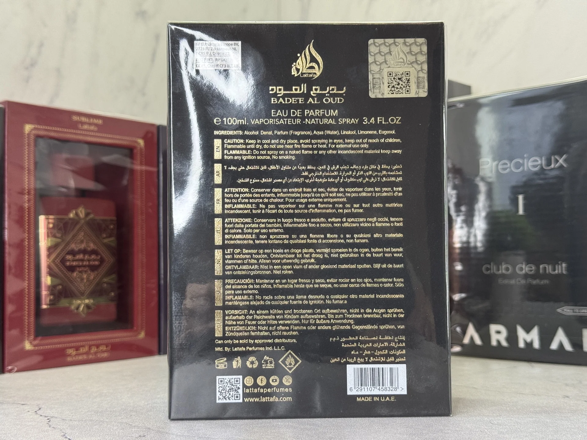 Lattafa Badee Al Oud Oud For Glory 100 мл - миниатюра 4