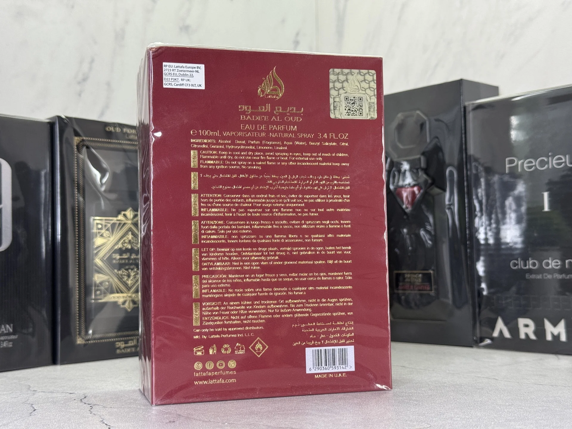 Lattafa Badee Al Oud Sublime 100 мл - миниатюра 4