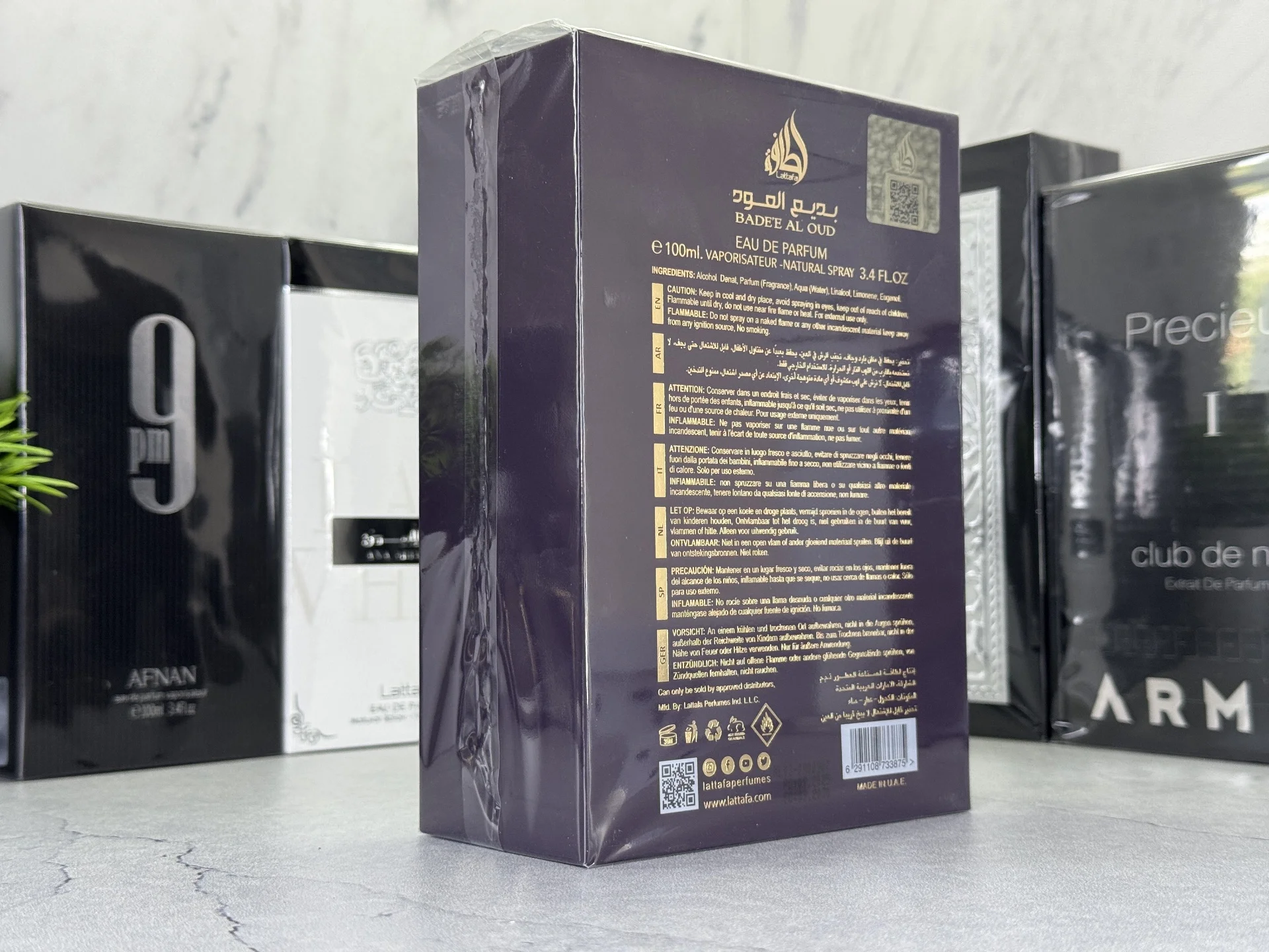 Lattafa Badee Al Oud Amethyst 100 мл - миниатюра 3