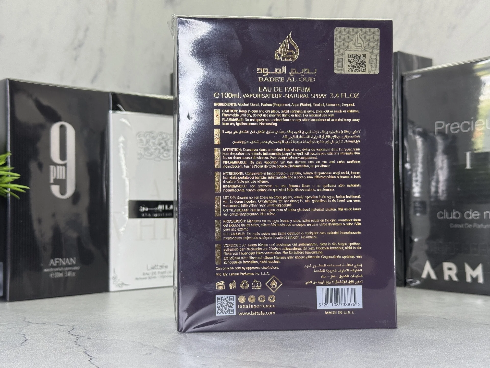 Lattafa Badee Al Oud Amethyst 100 мл - миниатюра 4