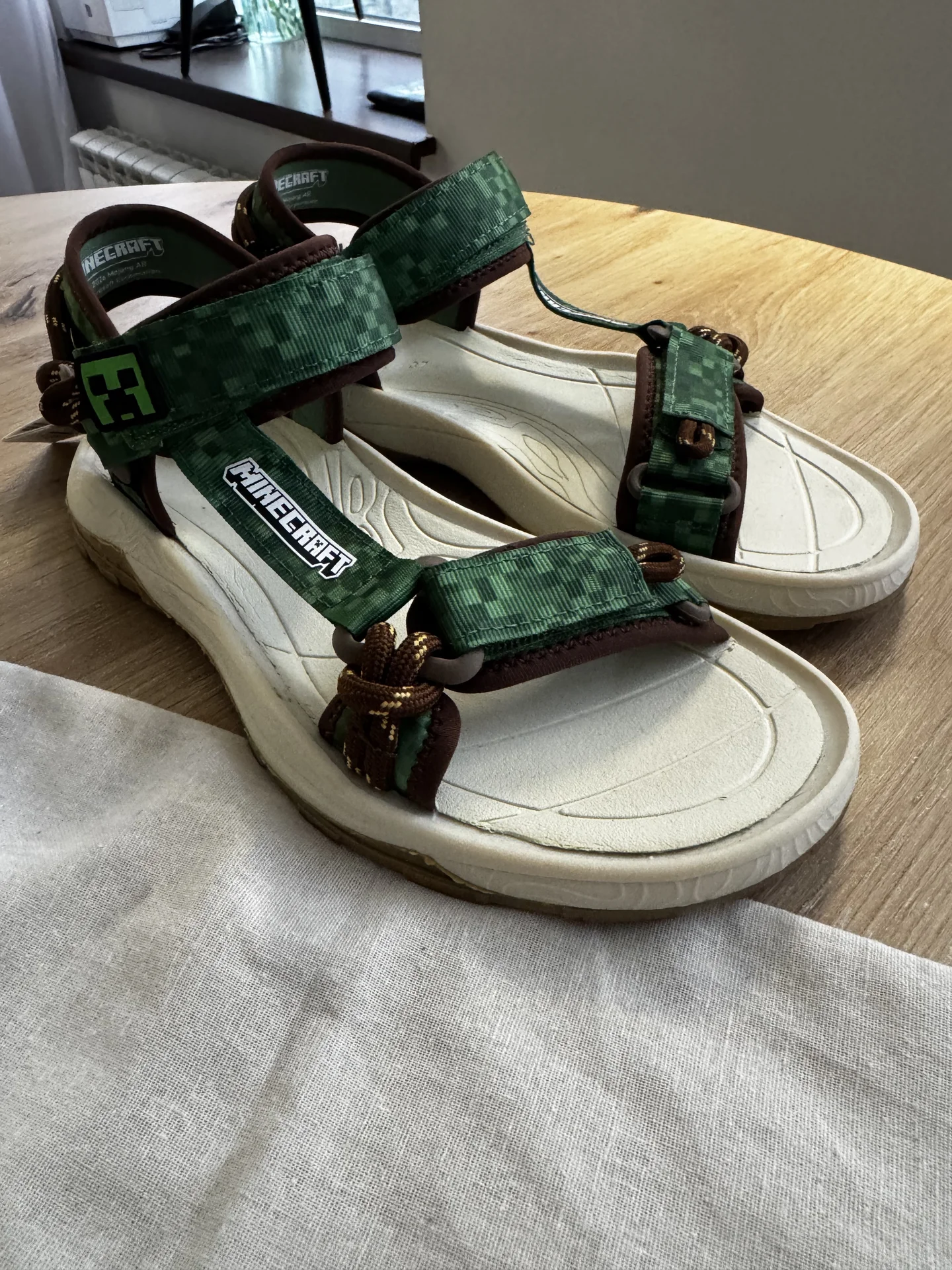 новые сандалии zara minecraft 37 оригинал - миниатюра 5