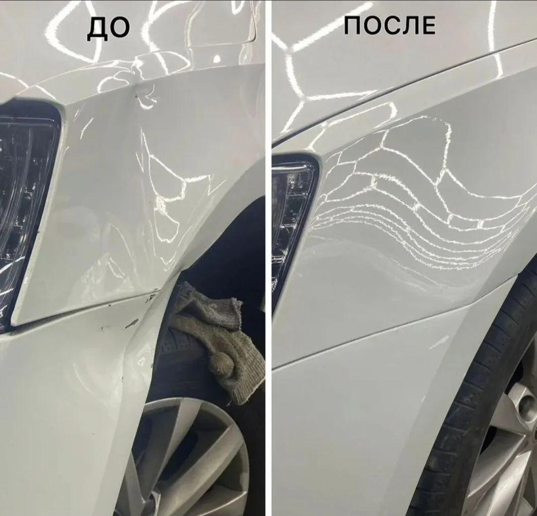 Ремонт вмятин без покраски - миниатюра 3