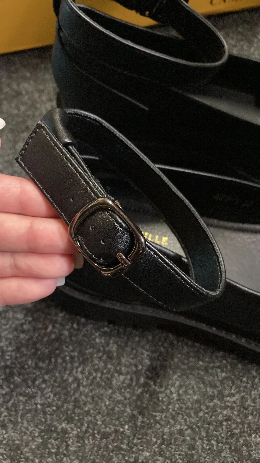 Лоферы с ремешком - миниатюра 3