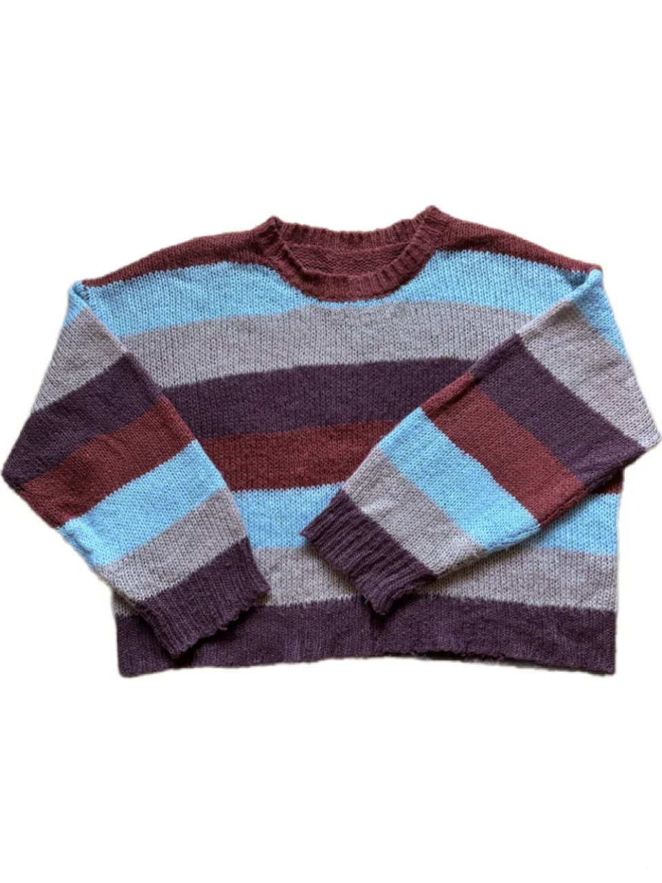 Свитер в полоску Y2K Oversize Vintage