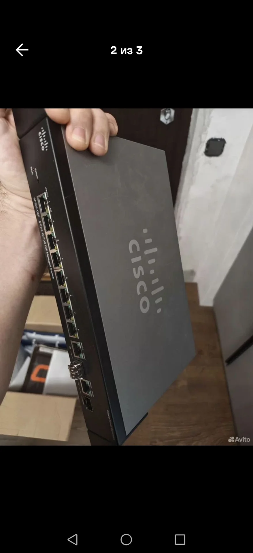 Коммутатор Cisco SB SF302-08P SRW208P-K9-EU - миниатюра 2