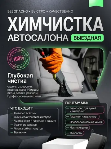 Выездная химчистка
