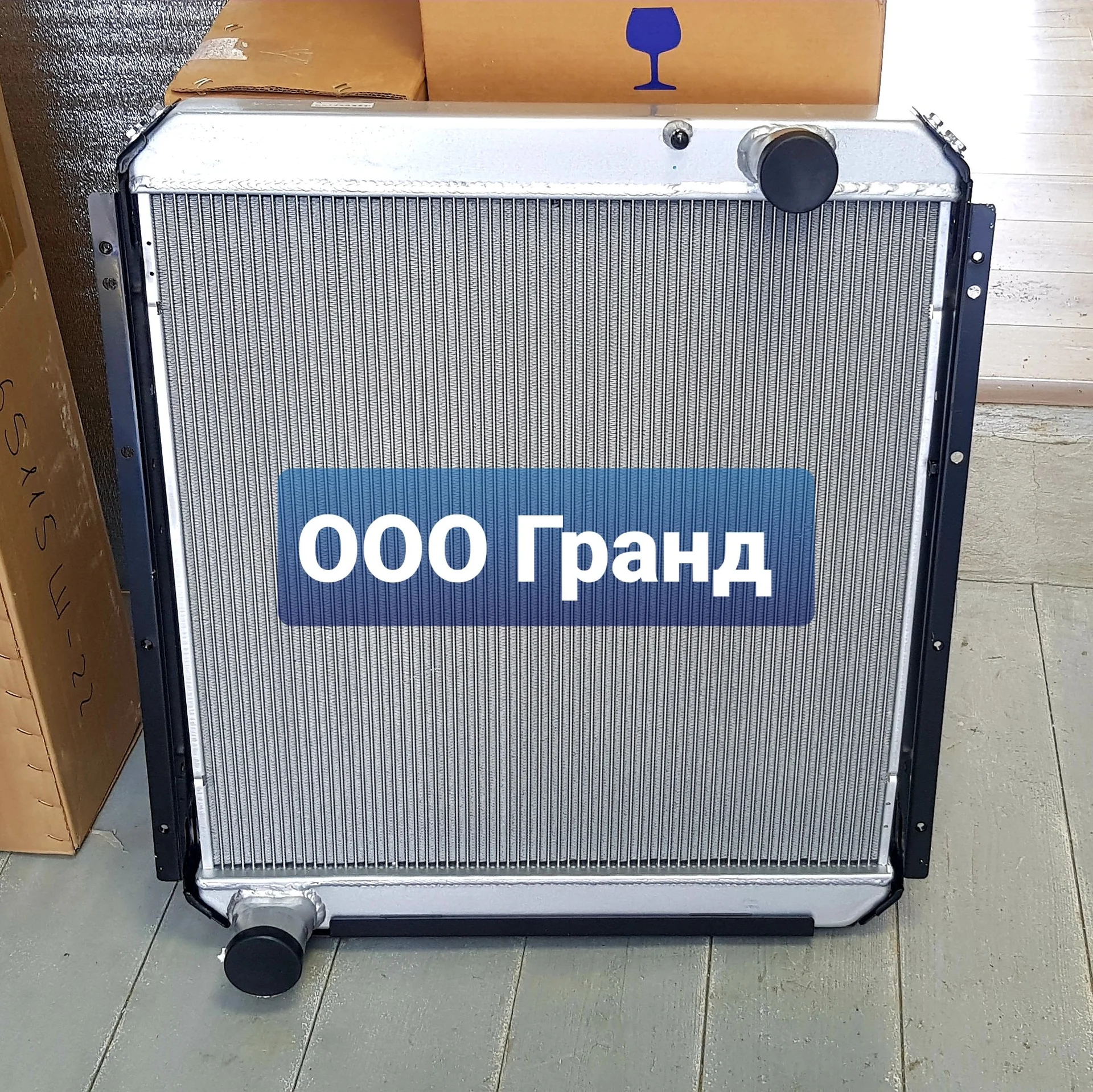 Радиатор охлаждения Камаз 5320 Евро 0 - миниатюра 2